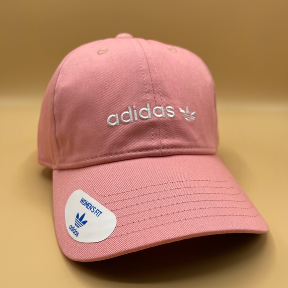Adidas Womens Originals Forum StrapBack Cap Adjustable Hat Trace Pink - Picture 3 of 7